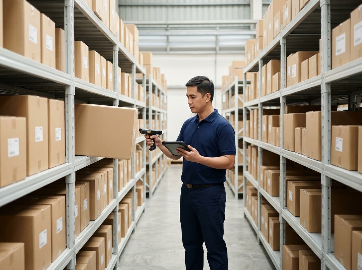 Pharmaceutical stock in the Great R Pharma warehouse